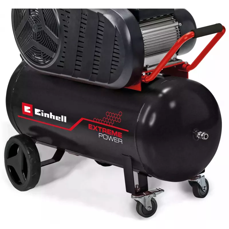 Gaisa kompresors EINHELL TE-AC 430/50/10 — 3000 W, 50 L, stacionārs, melns