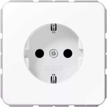JUNG CD 1520 KI WW Schuko kontaktligzda, tips F, balta