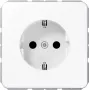 JUNG CD 1520 KI WW Schuko kontaktligzda, tips F, balta