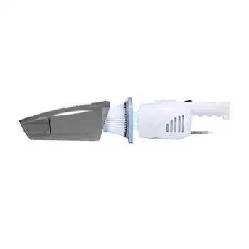 Stick putekļsūcējs Deerma DX118C — 600 W, HEPA, ciklonisks, bez maisiņa 1,2 L, maiņstrāva, 5 m vads, balts