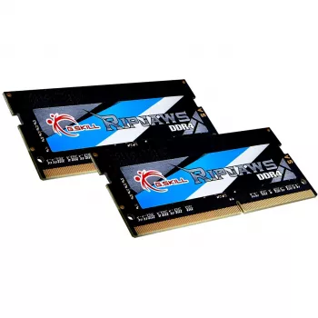 G.Skill Ripjaws - DDR4 - Komplekts - 32 GB: 2 X 16 GB - SO-DIMM 260-pin - 3200 MHz / PC4-25600 - Bez buferizācijas