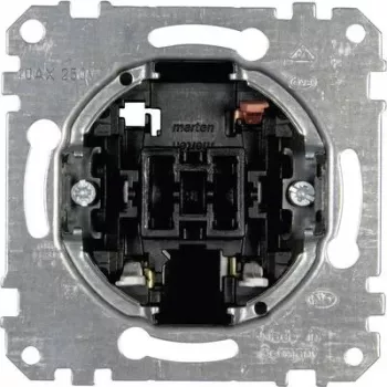 Elektrības slēdzis Merten MEG3116-0000, vienpola, 250 V maiņstrāva, 10 A, balta