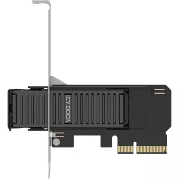 ICY DOCK MB305M4P-B Noņemams M.2 NVMe SSD uz PCIe 4.0 x4 adaptera karte