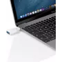 Wentronic Goobay USB-C™ Adapteris - USB 3.0 A-Ligzda, Balts - savienojumam starp USB-C™ un USB-A ierīcēm (66262)