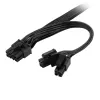 Strāvas kabeļa adapteris Triton SST-PP13 — 8‑kontaktu EPS uz 8‑kontaktu EPS un 4+4‑kontaktu