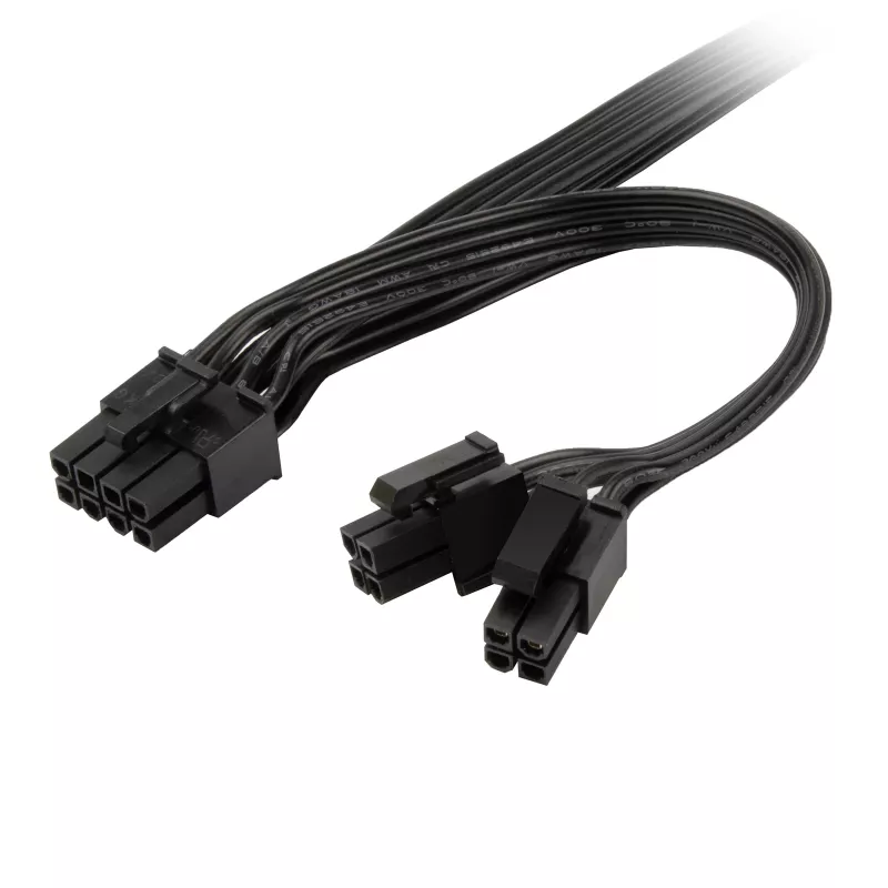 Strāvas kabeļa adapteris Triton SST-PP13 — 8‑kontaktu EPS uz 8‑kontaktu EPS un 4+4‑kontaktu