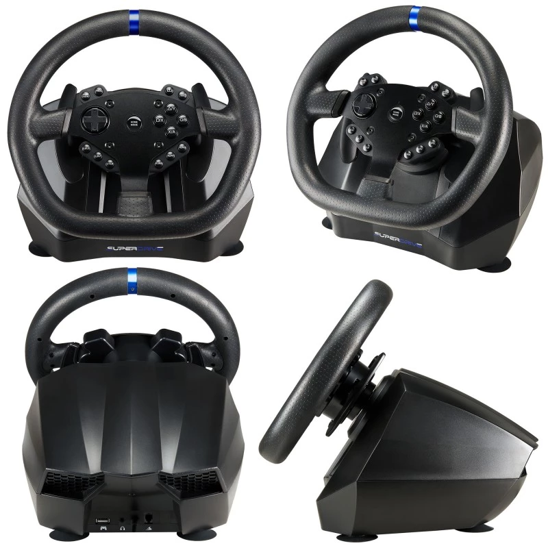 Stūre + Pedāļi Subsonic SA5640-NG Melna PC PlayStation 4 Xbox One