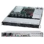 Super Micro Supermicro SC815 TQC-R706WB2 - Rack - rack-mountable - 1U - Erweitertes ATX - SATA/SAS - Hot-Swap 750 Watt - Melns (CSE-815TQC-R706WB2)