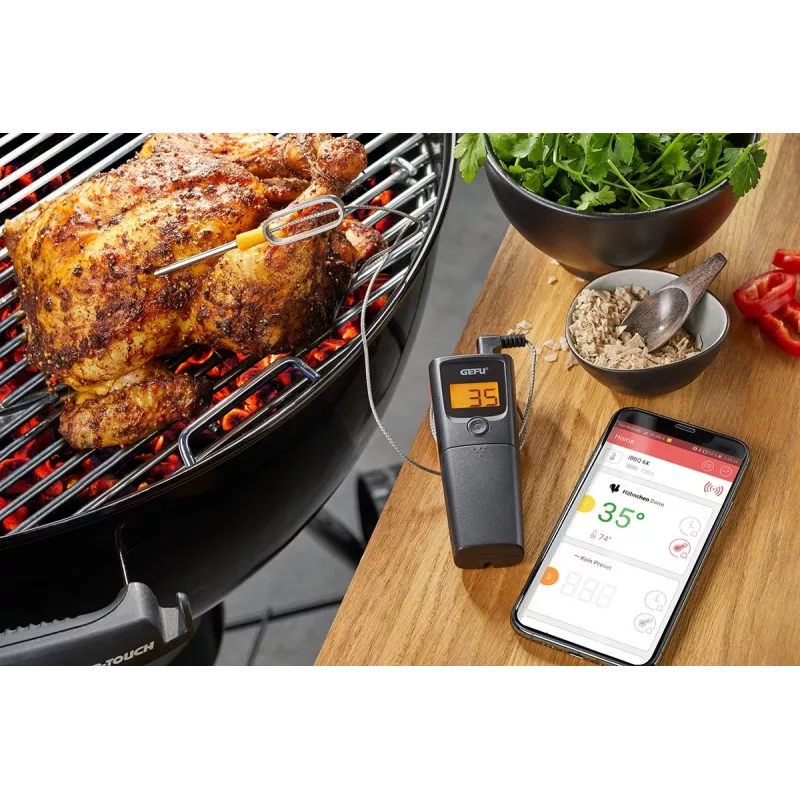 Virtuves Bluetooth termometrs GEFU Control G-21950, 1 kanāls temperatūras uzraudzībai