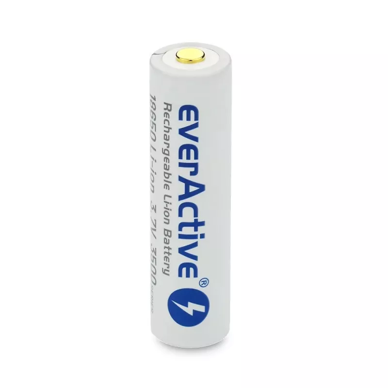 18650 Li-Ion 3.7V everActive 3500mAh battery (1 gab.) micro-USB with protection