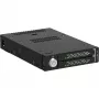 ICY DOCK - ToughArmor - MB834MK-B V2 - 2x M.2 NVMe uz 1x 3,5 collu nodalījumu mobilais rāmis metāla atslēgu slēdzene SlimSAS 4i melna
