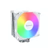 Gaisa dzesētājs Montech NX400 ARGB 120 mm balts — 270 W TDP, FDB, 156×74×120 mm