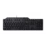 Tastatūra: vācu (QWERTZ) KB-522 vadu biznesa multivides USB tastatūra, melna (komplekts) KBD KB-522 WIRED QWERTZ GR (580-17679)