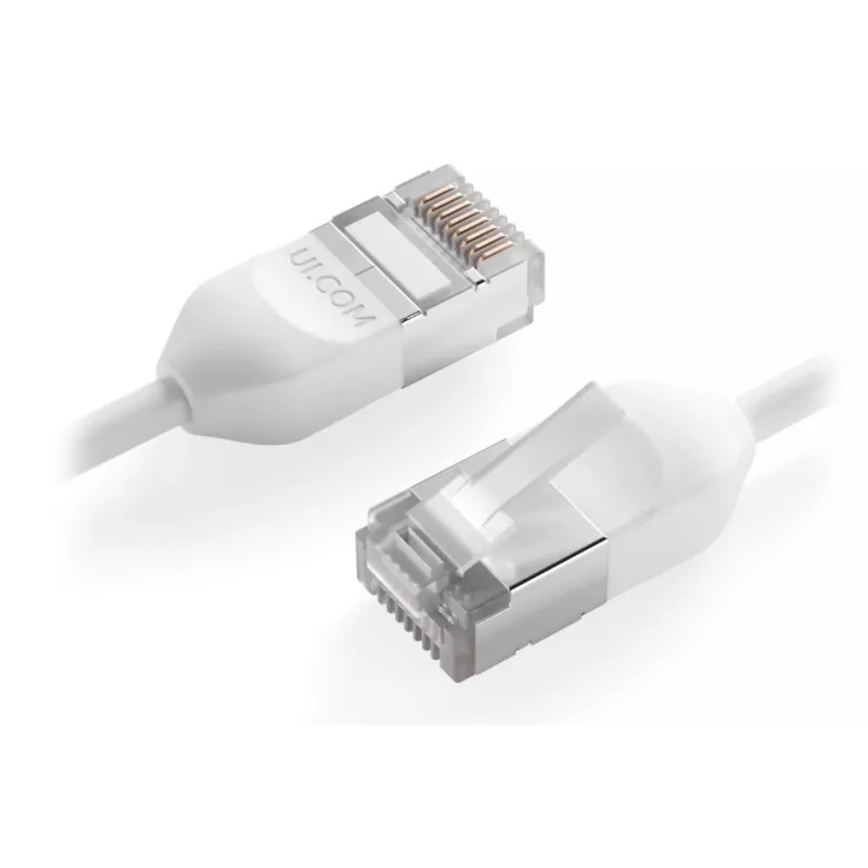 Tīkla kabelis Ubiquiti UACC-Cable-Patch-Outdoor-C6A-1M-W RJ-45 Cat6a 1m Balts