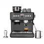 Espresso automāts GASTROBACK Design Advanced Urban Duo — pilnībā automātisks, 2,8 l ūdens tvertne, iebūvēta dzirnaviņas, 250 g pupiņu tvertne, 3000 W, melns