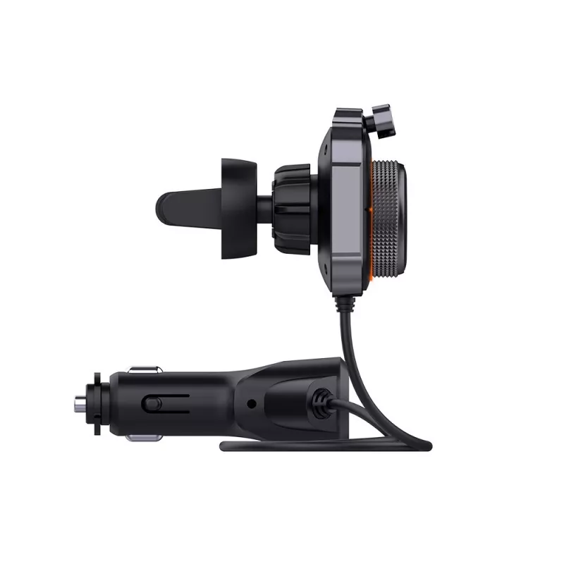 FM raidītājs SAVIO TR-14 Bluetooth USB, FM 87.6–107.9 MHz, MicroSD, USB-C, 12 V automašīnas barošana