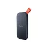 SanDisk Portable ārējais cietais disks, 480GB, melns, USB-C, SDSSDE30-480G-G25