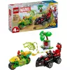 LEGO MARVEL 11198 Spin un Electro Dinozauru transportlīdzekļu vajāšana