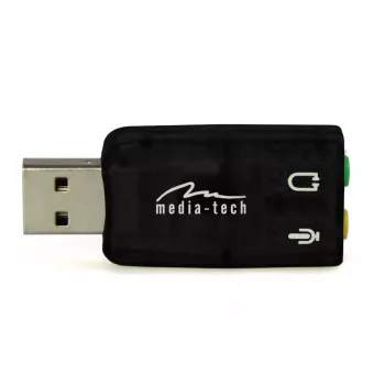 Media-Tech Virtu 5.1 Mt5101 - Skaņas karte - 5.1 - USB 2.0