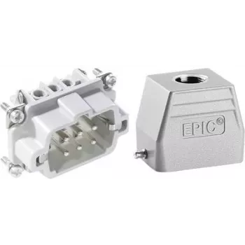 LappKabel savienotāju komplekts EPIC®KIT H-BE 6 75009635 6 + PE skrūves 1 komplekts (75009635)