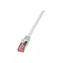Tīkla kabelis LogiLink Cat.6 S/UTP RJ-45 Cat6 0,25m pelēks