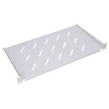 Plaukts statīvam Extralink Extralink Shelf 1U 250mm pelēka 19 inch