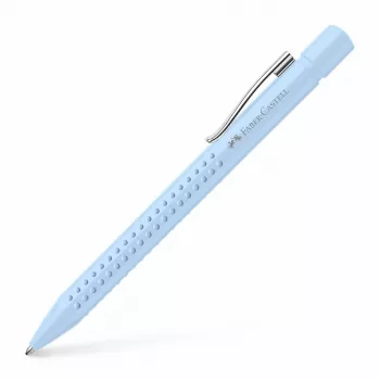 Atsperu lodīšu pildspalva ar klipsi Faber-Castell 243916 Gaiši zila Īpaši trekna