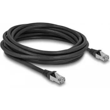 Tīkla kabelis DeLOCK RJ45 Cat.6A S/FTP 5m Melns