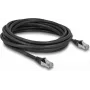 Tīkla kabelis DeLOCK RJ45 Cat.6A S/FTP 5m Melns