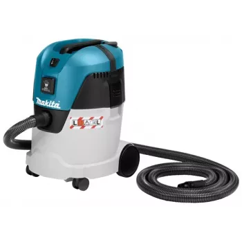 Mitrās un sausās tīrīšanas putekļsūcējs Makita VC2512L — 25 L, 1000 W, 230 V, 21 kPa, 60 l/s