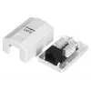 LANBERG kontaktligzdu kārba RJ-45 OU6-0001-W, Cat6, balta