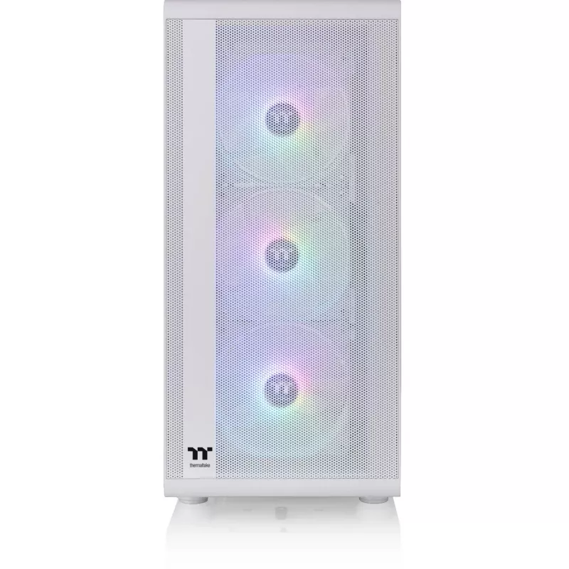 Thermaltake S200 TG rūdīta stikla ARGB Snow Edition vidējais torņa datora korpuss