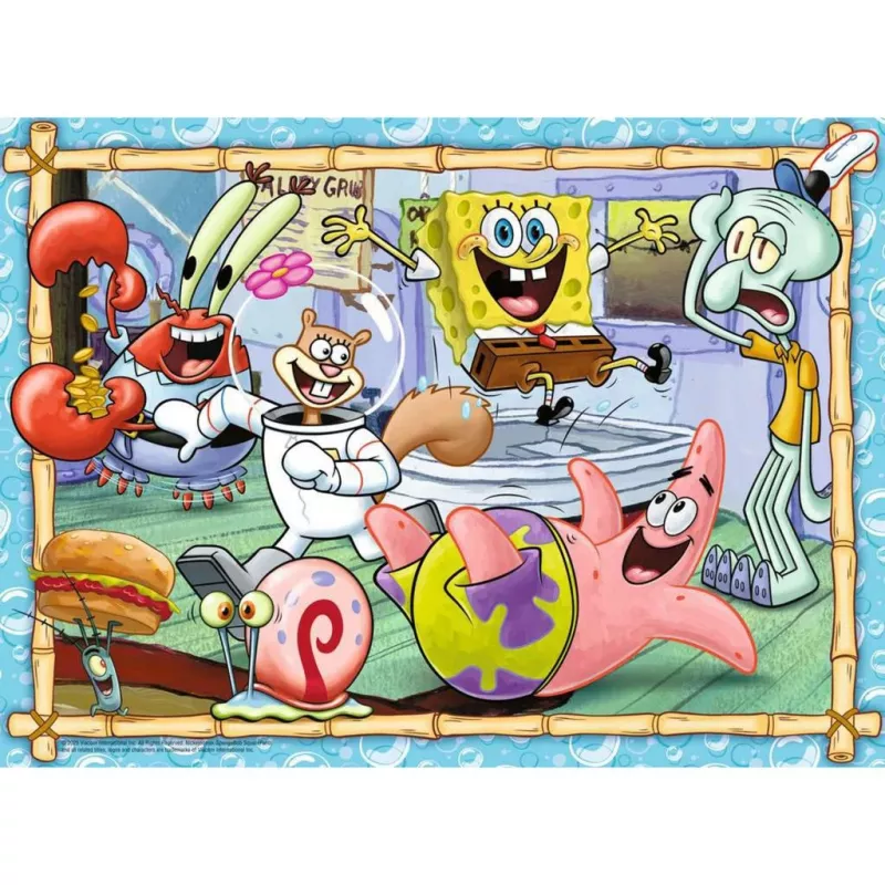 Ravensburger puzle “New Adventures in Bikini Bottom”, 200 gab., bērnu puzle