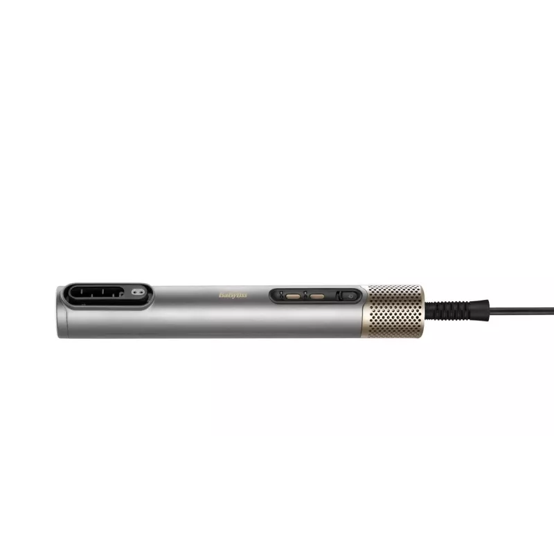 Matu veidošanas komplekts BABYLISS AS6555E — Airflow tehnoloģija, 4 sildīšanas līmeņi, 2,5 m vads, sudraba/zelta krāsā