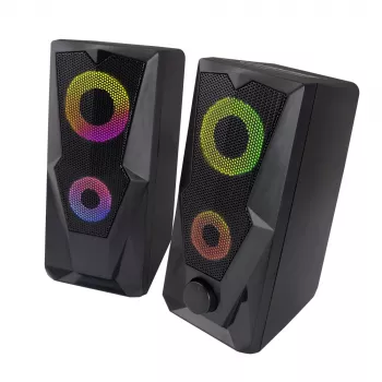 Skaļrunis ESPERANZA BAILA 6 W vadu grīdas skaļrunis, 6 W RMS, 160–20000 Hz, 3 Ω, USB un 3,5 mm, pāris