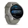 Viedpulkstenis Garmin Venu 4 1.4 collu AMOLED GPS Wi-Fi 45mm Sudraba