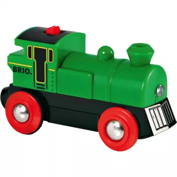 BRIO World ar baterijām darbināms motors