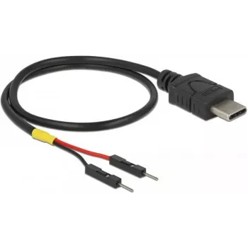 USB kabelis DeLOCK 85420 0,3 m USB C melns