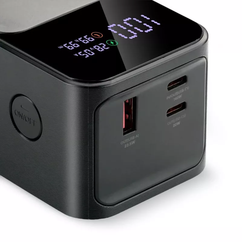 Ārējais akumulators everActive EB-27Q 27 000 mAh, 2× USB-C, Quick Charge 4+
