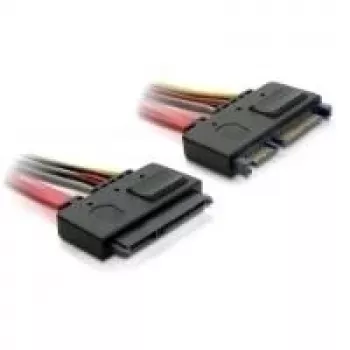 SATA kabelis DeLOCK 84361 0,5 m sarkans