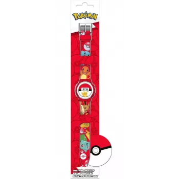 Bērnu rokas pulkstenis Euroswan Pokemon modelis POK4374 — bērnu analogs/digitāls pulkstenis