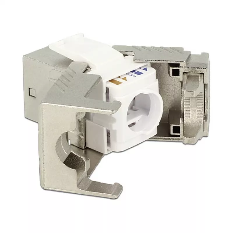 Keystone modulis DeLOCK 86488 leņķveida, smilškrāsas RJ-45