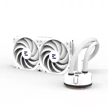 Zalman Reserator5 Z24 ARGB balts CPU šķidruma dzesētājs 240 mm radiators 2 x 120 mm ventilators