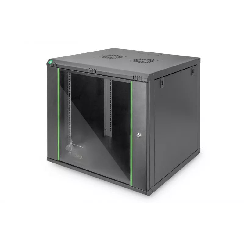 Sienas skapis Digitus DN-19 09U-6/6-EC-SW