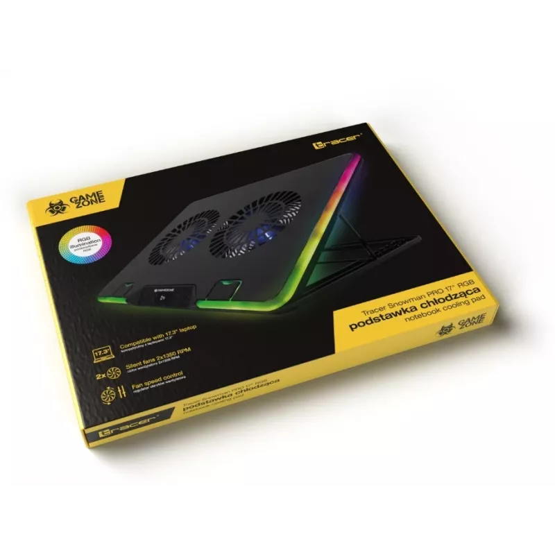Dzesēšanas statīvs Gamezone Snowman Pro 17 collas RGB