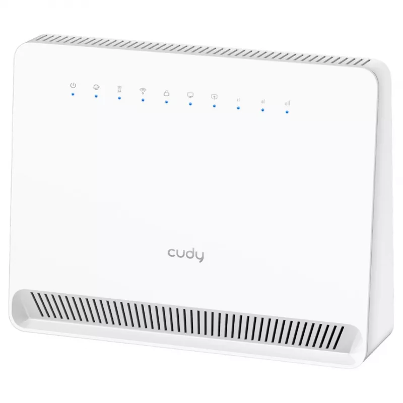 Cudy LT500E bezvadu maršrutētājs Fast Ethernet Divjoslu (2.4 GHz / 5 GHz) 4G Balts