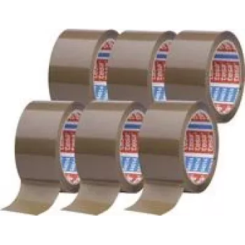 tesa pack 64014-501-00 Līmlente brūna (G x P) 66 m x 50 mm 6 gab. (64014-501-00)