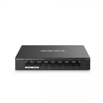 Mercusys MS108GP 8 portu Gigabit darbvirsmas slēdzis ar 7 PoE portiem