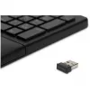 Kensington ProFit Ergo Wireless tastatūra FR, pilna izmēra (100%), vadu un bezvadu, RF bezvadu + USB, AZERTY, melns
