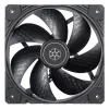 Dzesēšanas ventilators SILVERSTONE SST-SF140B 140mm melns aksiālais datora korpusa ventilators